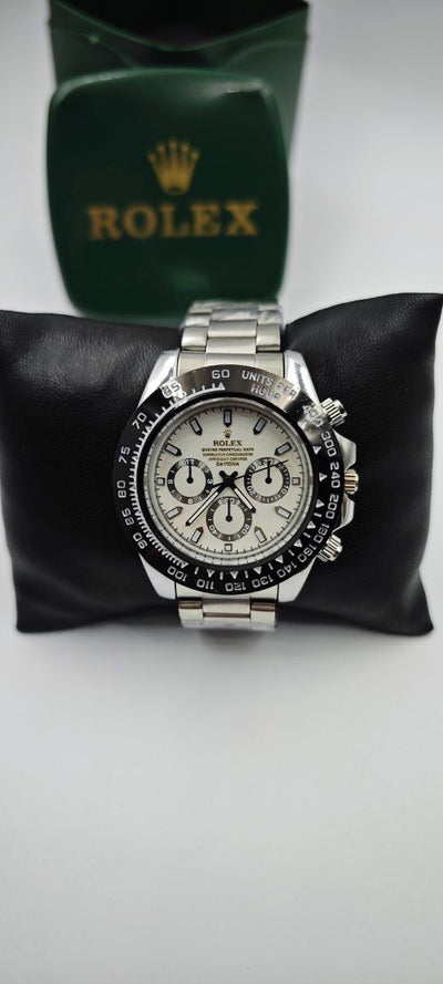 ROLEX DAYTONE GRİ İÇİ BEYAZ ERKEK SAAT