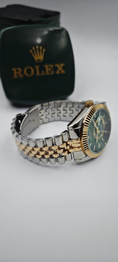 ROLEX SKYDEWELLER GOLD GRİ ERKEK SAAT