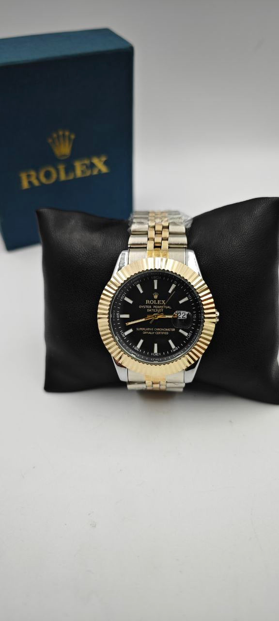 ROLEX DAYTJUST ÇİFT RENK İÇİ SİYAH