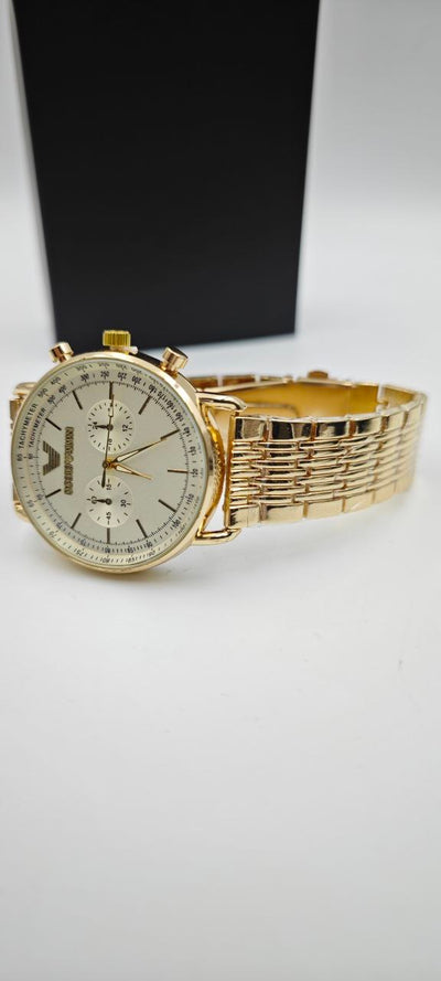 EMPORİO ARMANİ GOLD ERKEK SAAT