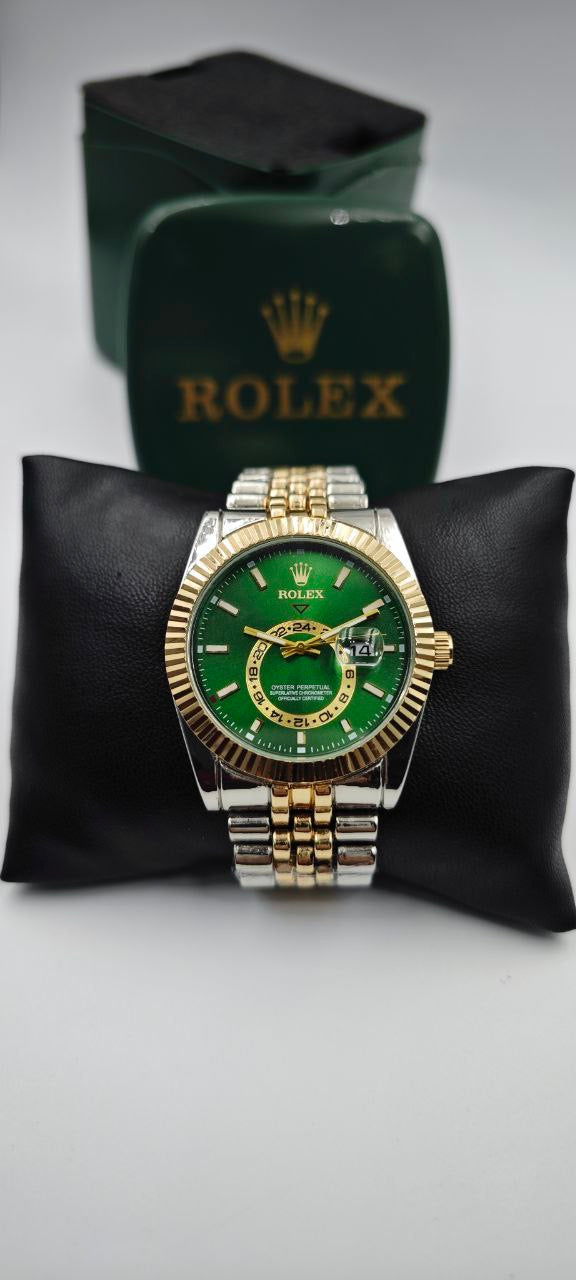 ROLEX SKYDEWELLER GOLD GRİ ERKEK SAAT