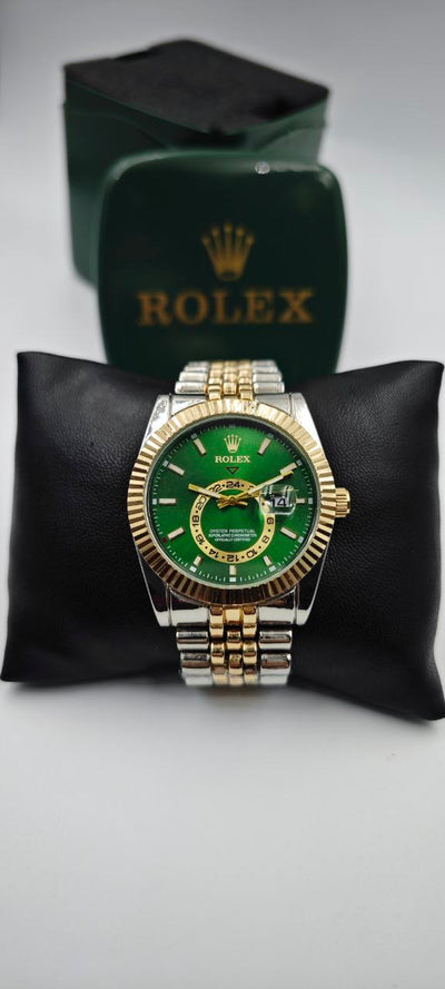 ROLEX SKYDEWELLER GOLD GRİ ERKEK SAAT
