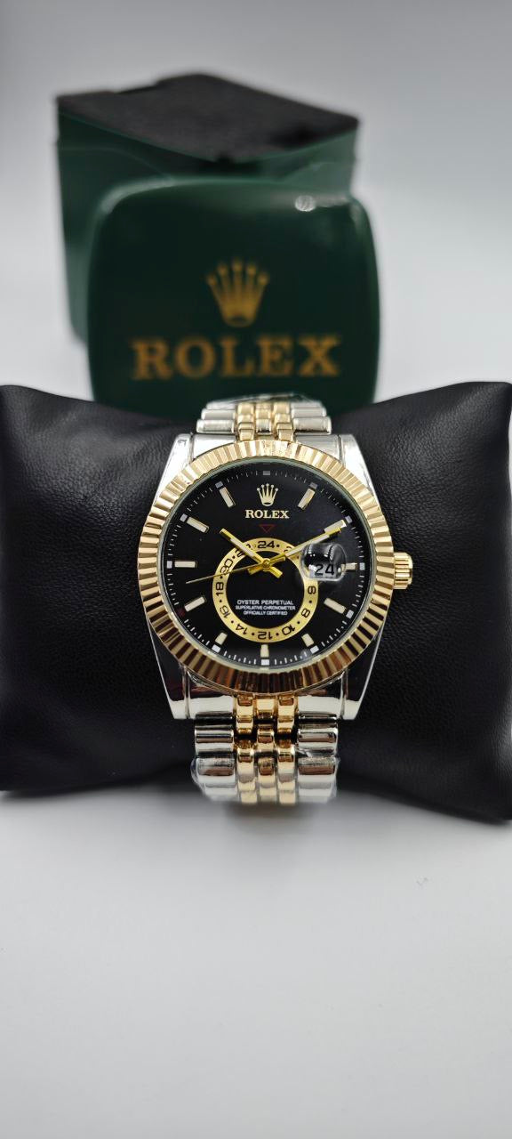 ROLEX SKYDEWELLER GOLD GRİ ERKEK SAAT