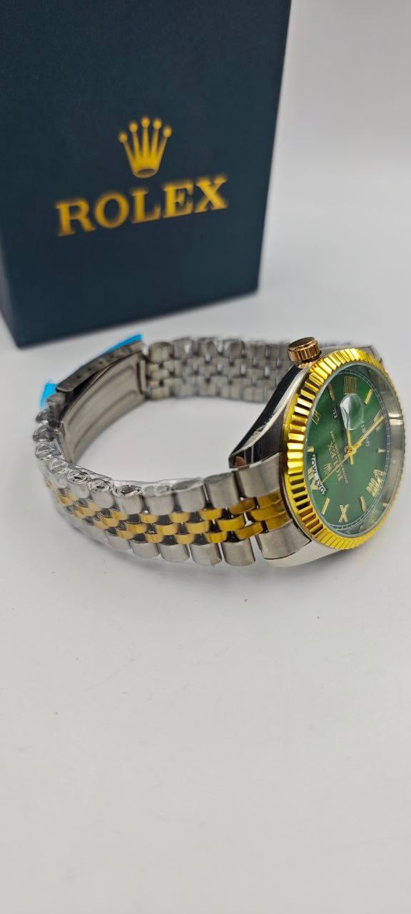 ROLEX DAY-DATE ÇİFT RENK İÇİ YEŞİL