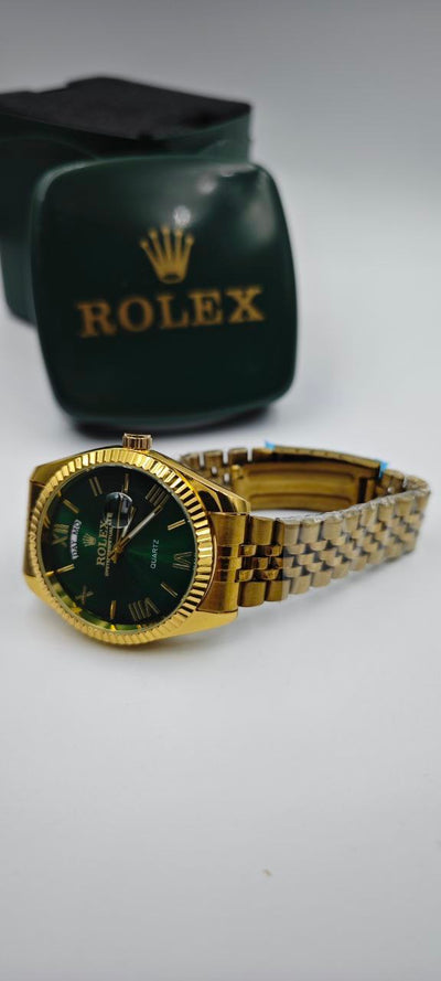 ROLEX DAY-DATE GOLD İÇİ YEŞİL ERKEK SAAT