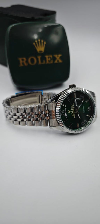 ROLEX DAY-DATE GRİ İÇİ YEŞİL ERKEK SAAT