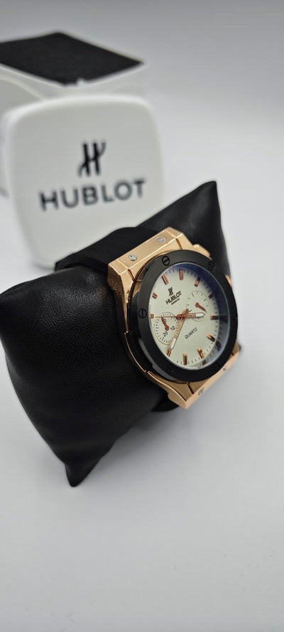 HUBLOT GENEVE SİYAH GOLD ERKEK SAAT