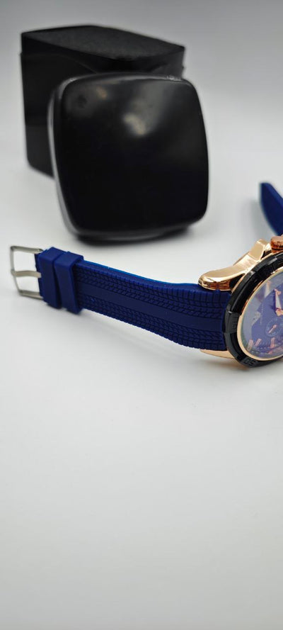 EMPORİO ARMANİ MAVİ GOLD ERKEK SAAT