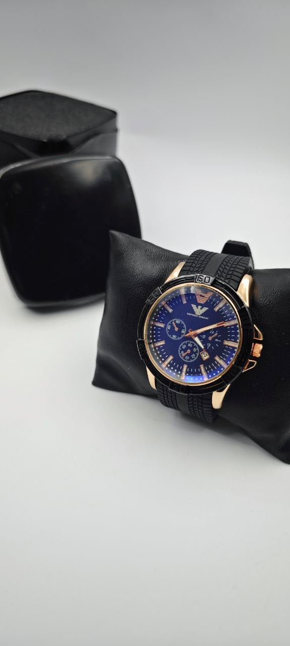 EMPORİO ARMANİ SİYAH HOLD ERKEK SAAT