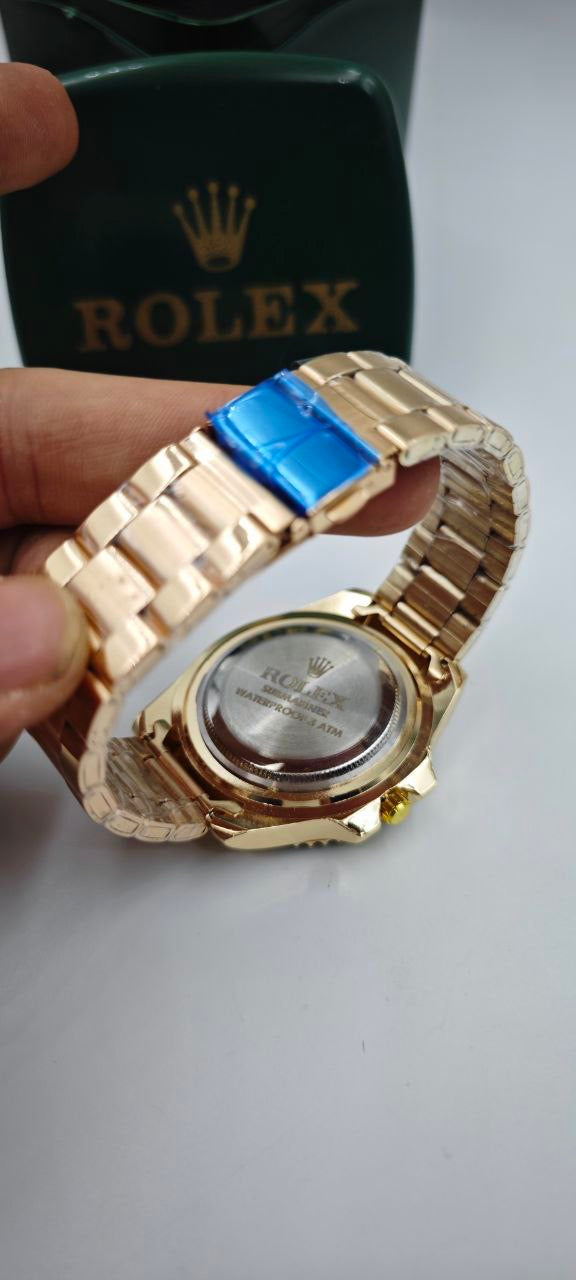 ROLEX SUBMARİNER GOLD İÇİ YEŞİL ERKEK SAAT