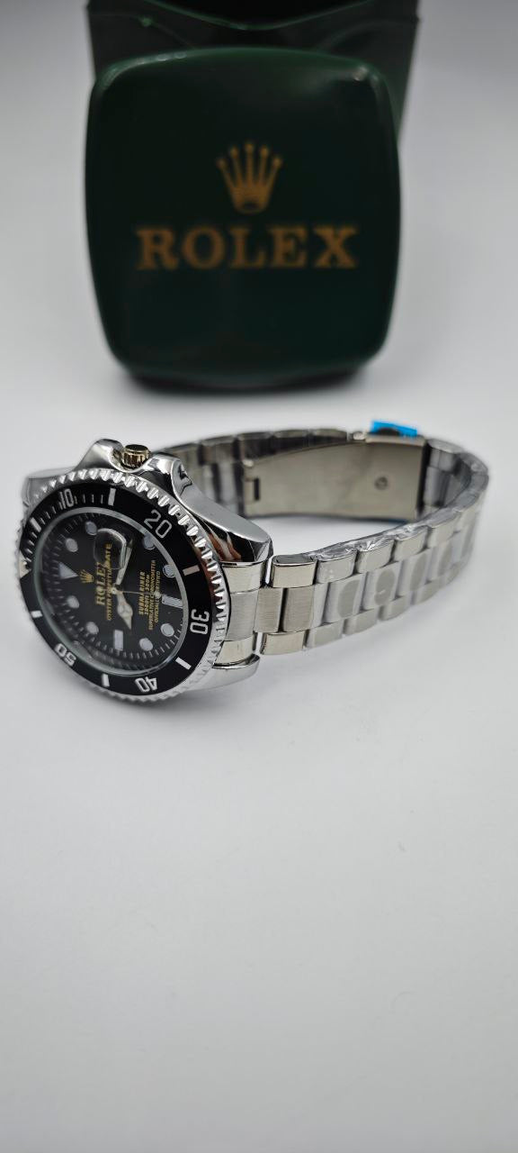 ROLEX SUBMARİNER GRİ İÇİ SİYAH ERKEK SAAT