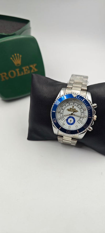 ROLEX YACH-T MASTER GRİ İÇİ BEYAZ