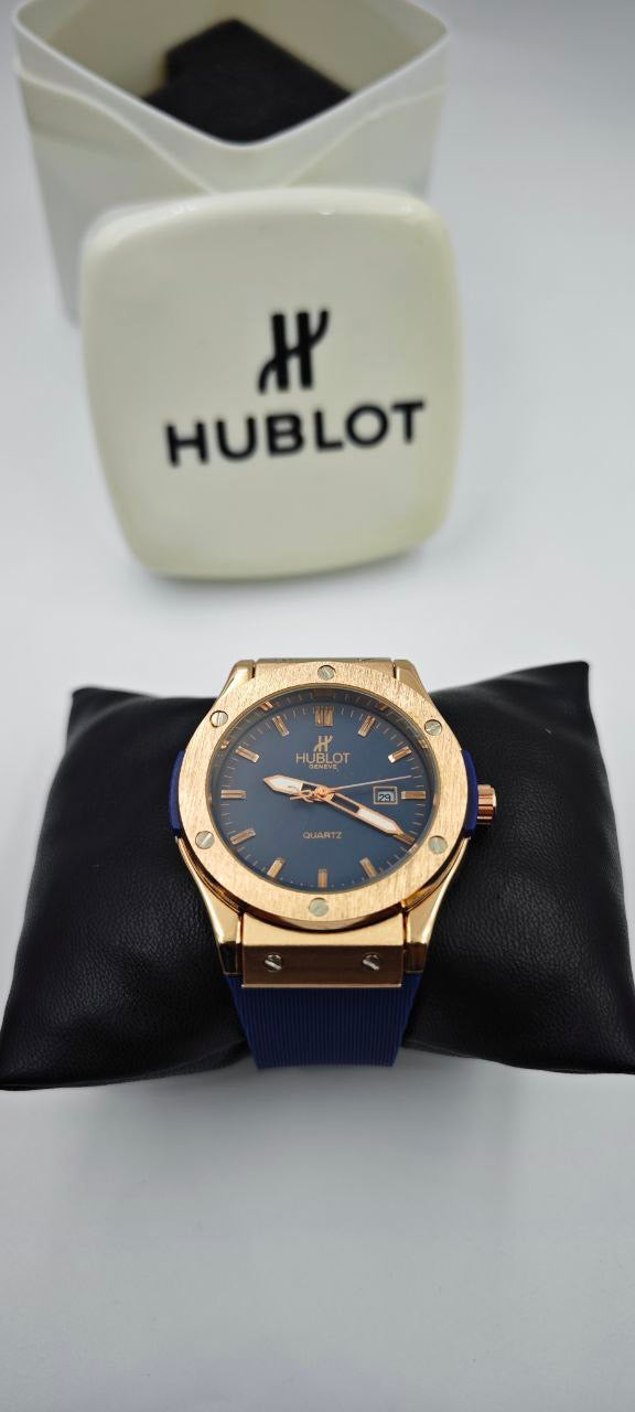 HUBLOT GENEVE MAVİ GOLD ERKEK SAAT