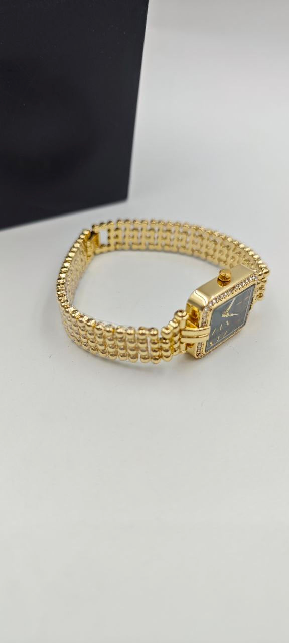 GOLD İÇİ YEŞİL BAYAN SAATİ