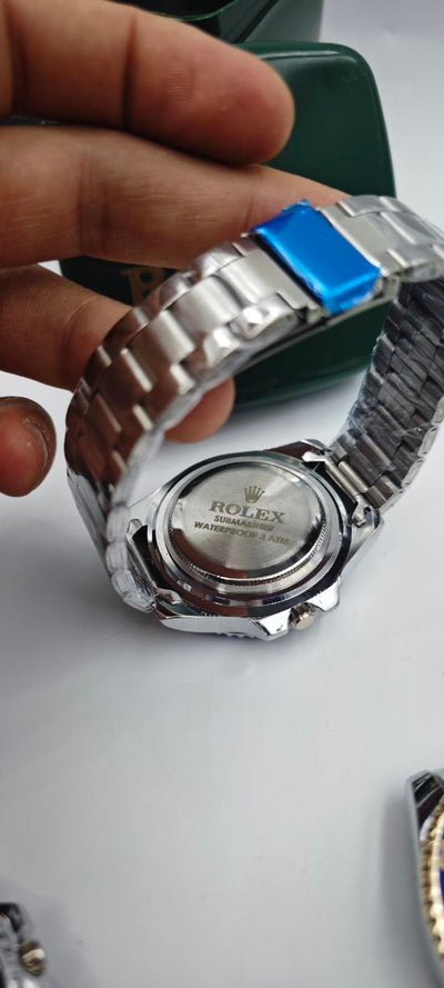 ROLEX SUBMARİNER GRİ İÇİ MAVİ ERKEK SAAT