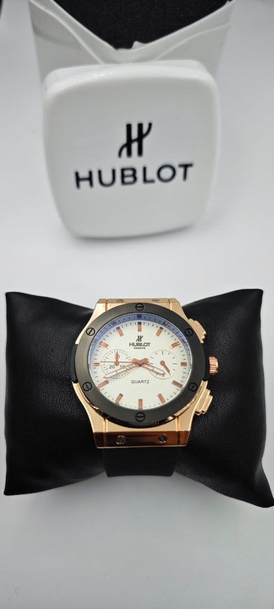 HUBLOT GENEVE SİYAH GOLD ERKEK SAAT