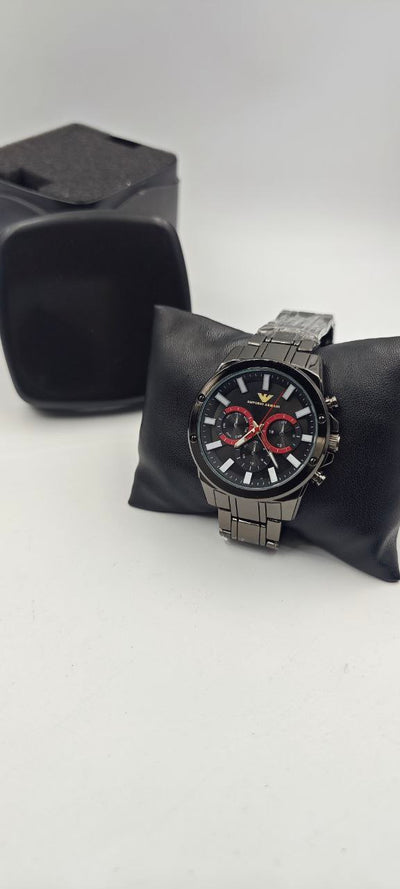 EMPORİO ARMANİ FULL SİYAH ERKEK SAAT