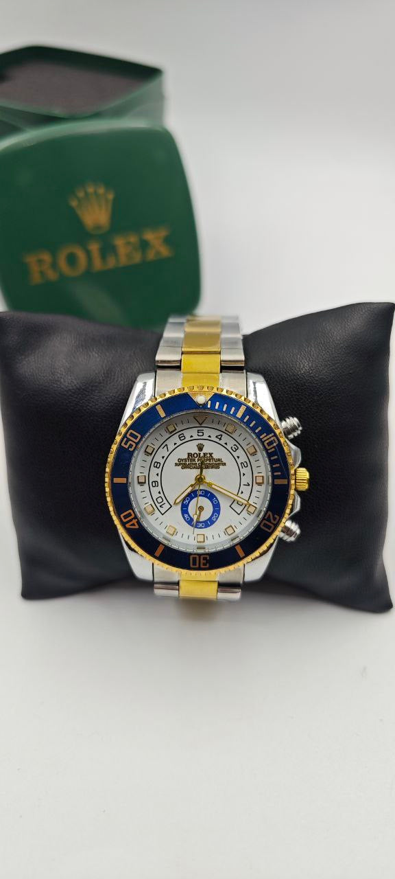 ROLEX YACH-T MASTER ÇİFT EENK İÇİ BEYAZ