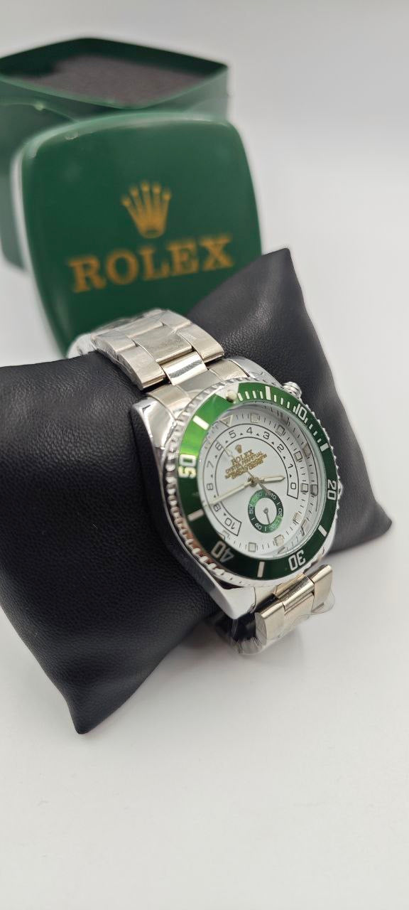 ROLEX YACH-T MASTER GRİ İÇİ BEYAZ