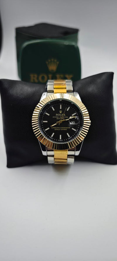 ROLEX DATEJUST GOLD GRİ ERKEK SAAT