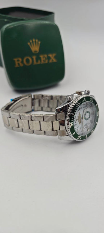 ROLEX YACH-T MASTER GRİ İÇİ BEYAZ