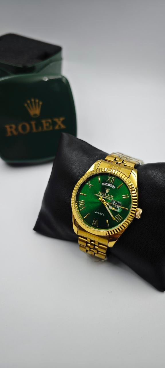 ROLEX DAY-DATE GOLD İÇİ YEŞİL ERKEK SAAT