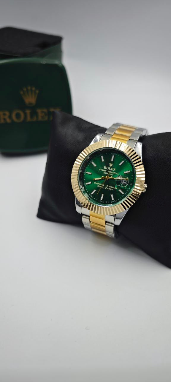 ROLEX DATEJUST GOLD GRİ ERKEK SAAT