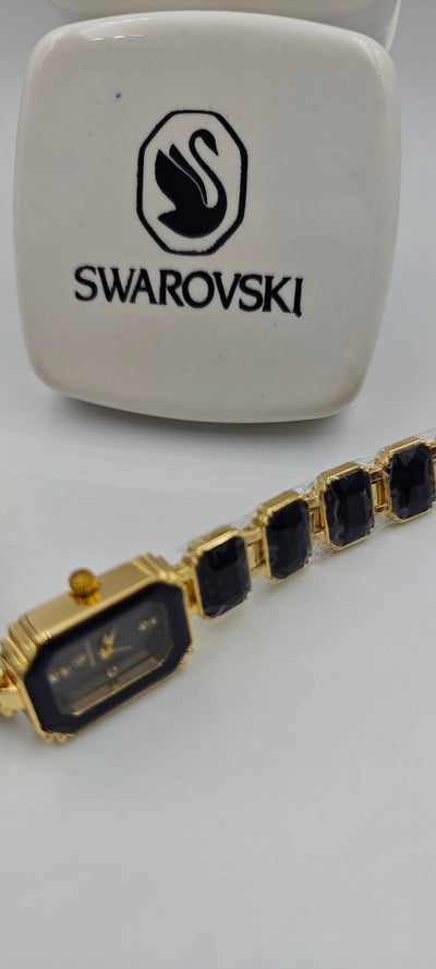 SWAROVSKİ SİYAH TAŞLI BAYAN