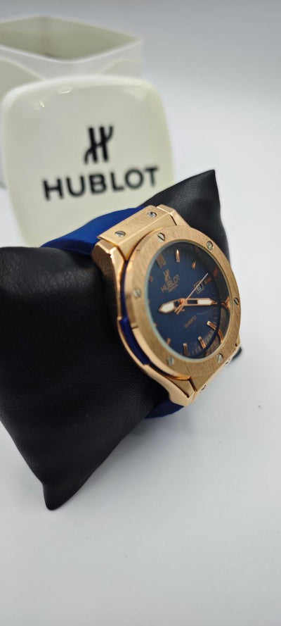 HUBLOT GENEVE MAVİ GOLD ERKEK SAAT