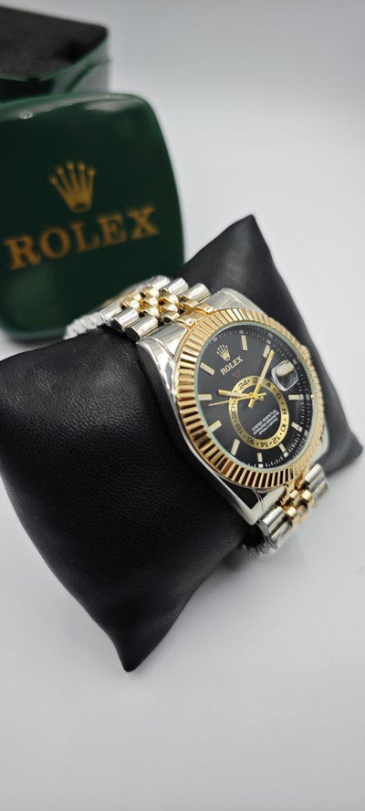 ROLEX SKYDEWELLER GOLD GRİ ERKEK SAAT