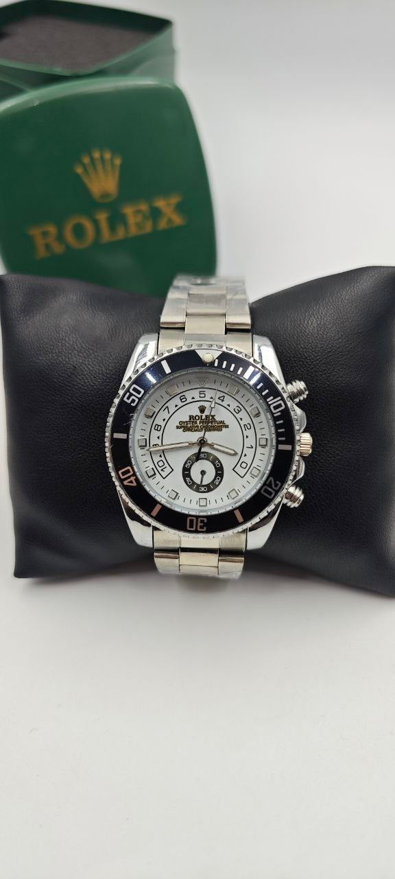 ROLEX YACH-T MASTER GRİ İÇİ BEYAZ