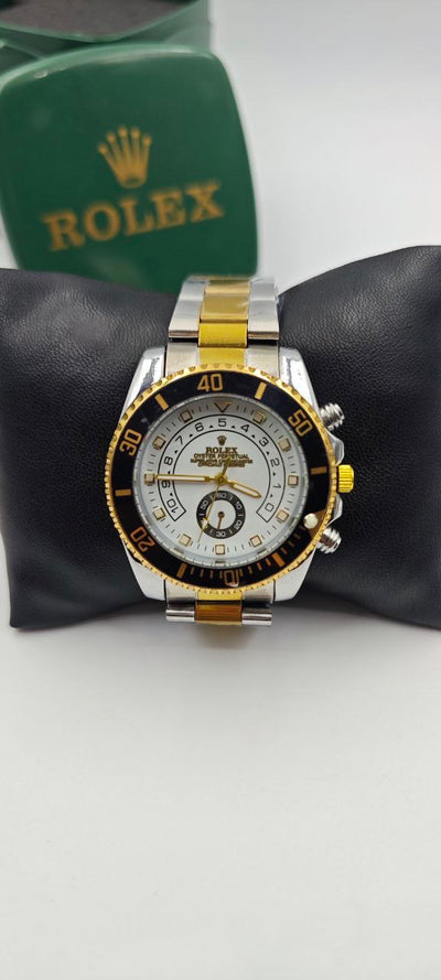 ROLEX YACH-T MASTER ÇİFT RENK İÇİ BEYAZ