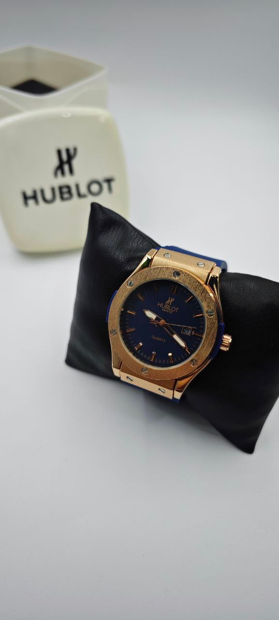 HUBLOT GENEVE MAVİ GOLD ERKEK SAAT