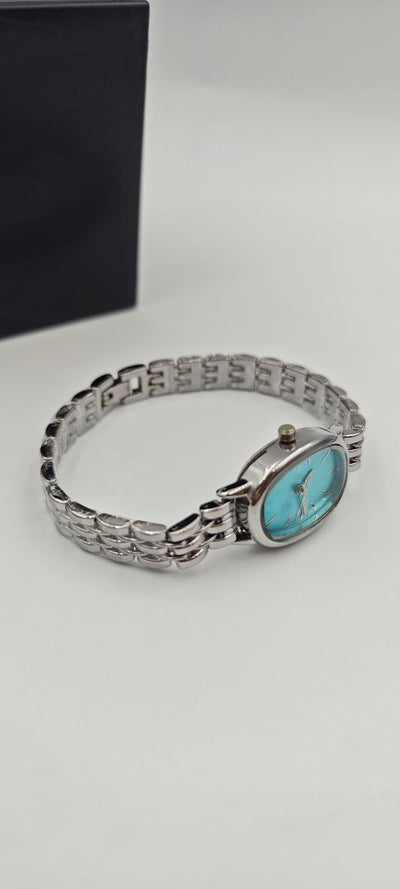 GÜMÜŞ RENK İÇİ GÖKYÜZÜ MAVİSİ