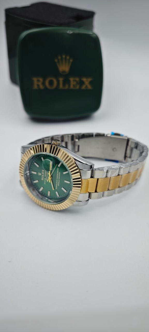 ROLEX DATEJUST GOLD GRİ ERKEK SAAT