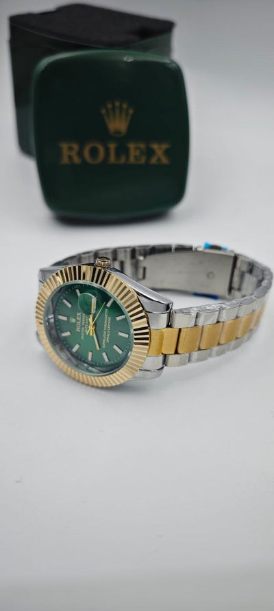ROLEX DATEJUST GOLD GRİ ERKEK SAAT
