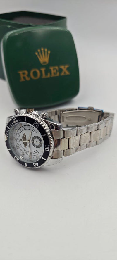 ROLEX YACH-T MASTER GRİ İÇİ BEYAZ