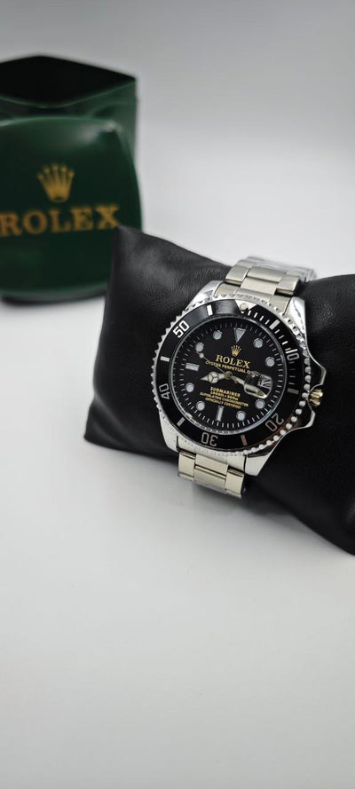 ROLEX SUBMARİNER GRİ İÇİ SİYAH ERKEK SAAT