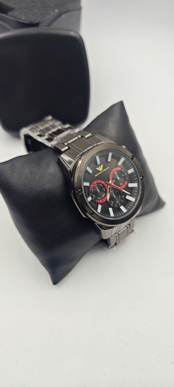 EMPORİO ARMANİ FULL SİYAH ERKEK SAAT