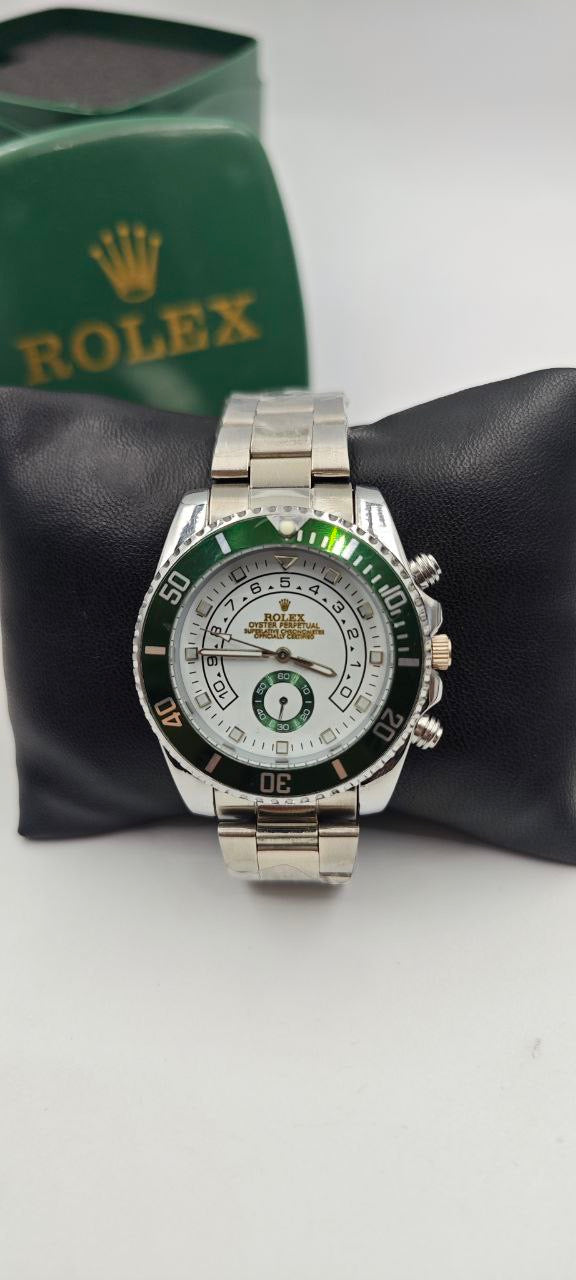 ROLEX YACH-T MASTER GRİ İÇİ BEYAZ