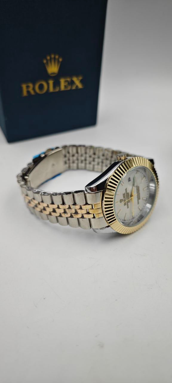 ROLEX DAYTJUST ÇİFT RENK İÇİ BEYAZ