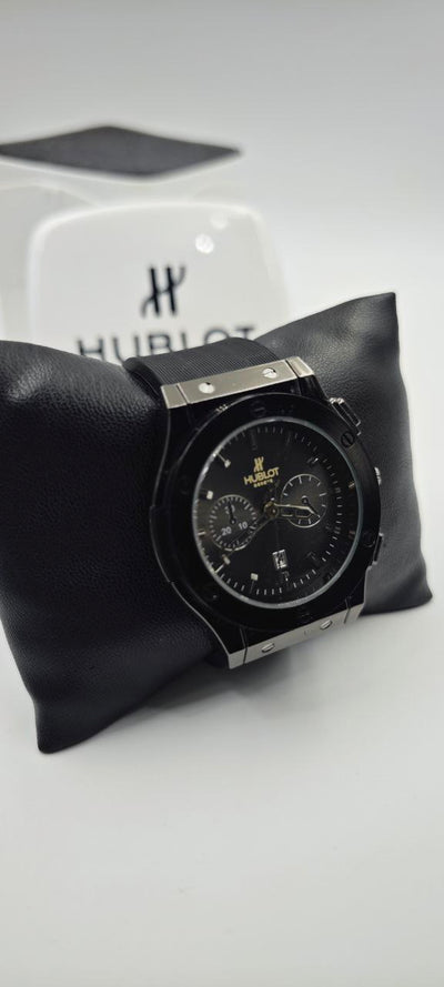 HUBLOT GENEVE SİYAH ERKEK SAAT