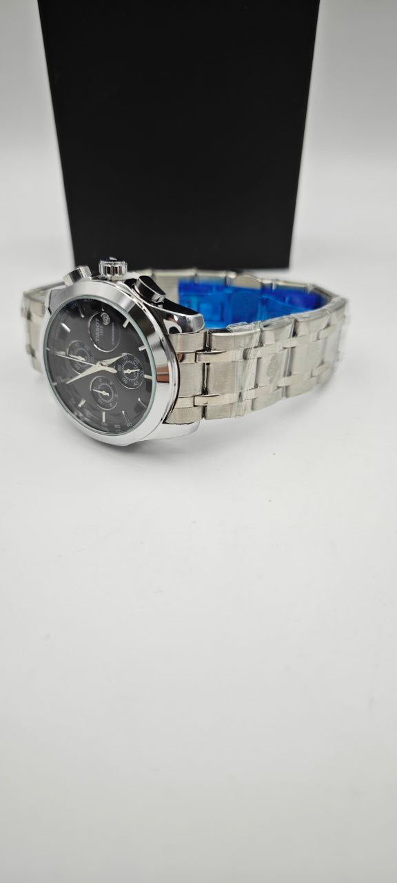 TİSSOT GÜMÜŞ RENK FULL KORDİNASYON ERKEK SAAT