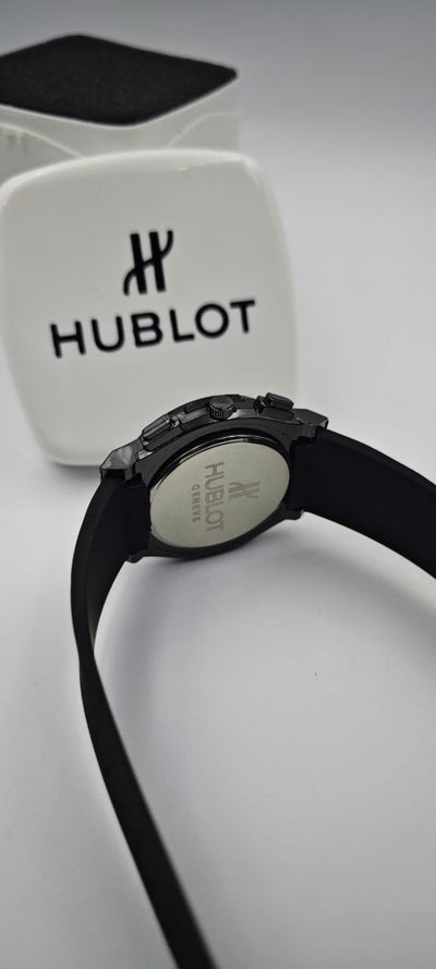 HUBLOT GENEVE SİYAH ERKEK SAAT