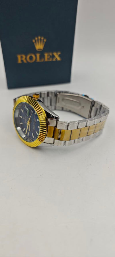 ROLEX DAYTJUST ÇİFT RENK İÇİ MAVİ