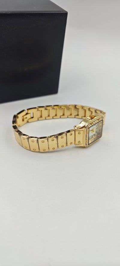 GOLD İÇİ BEYAZ BAYAN SAATİ