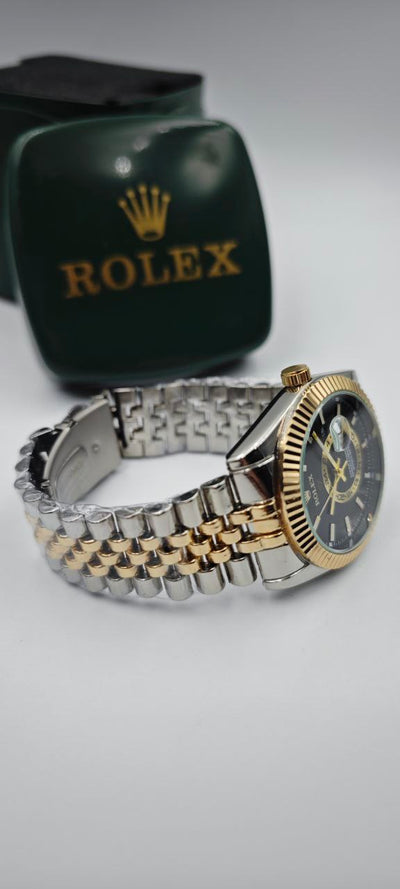 ROLEX SKYDEWELLER GOLD GRİ ERKEK SAAT