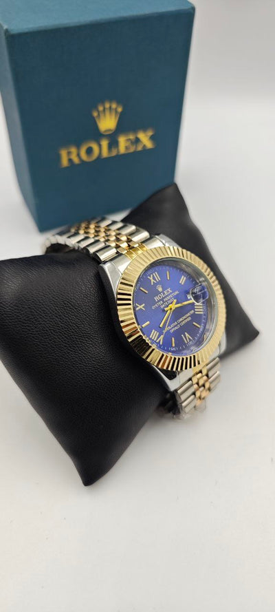 ROLEX DAYTJUST ÇİFT RENK İÇİ MAVİ