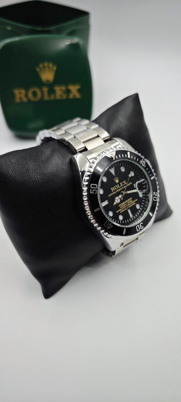 ROLEX SUBMARİNER GRİ İÇİ SİYAH ERKEK SAAT