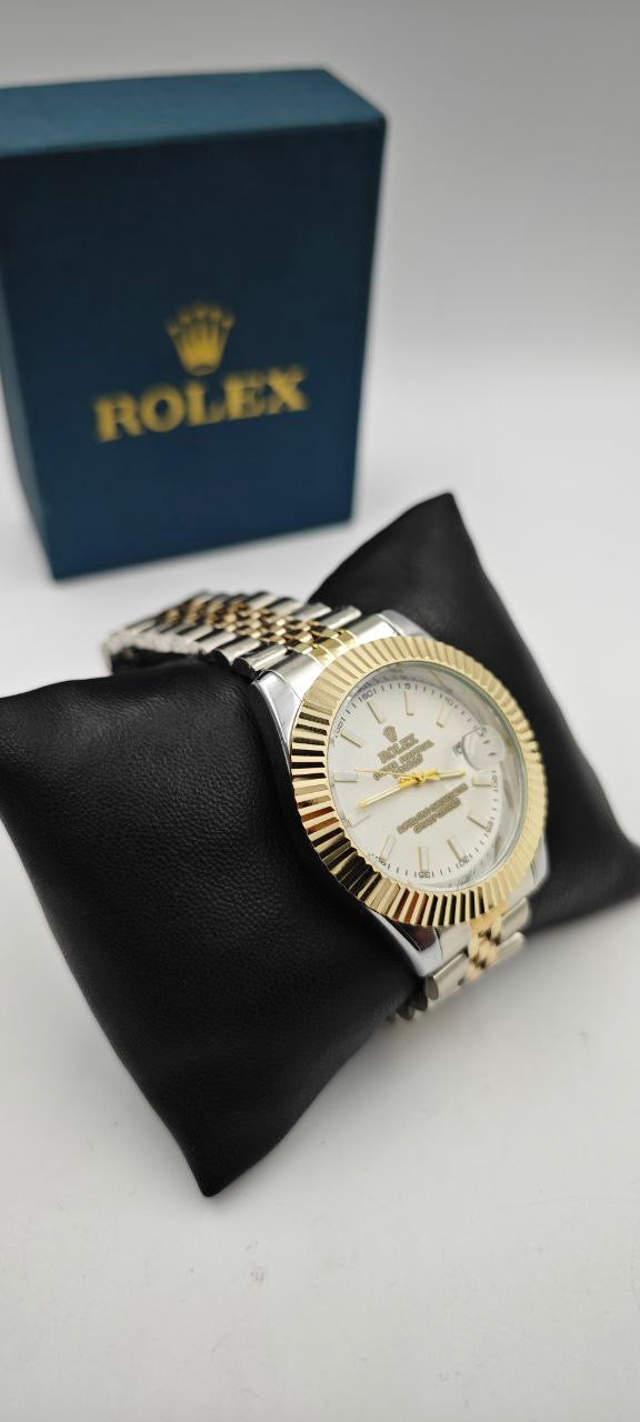 ROLEX DAYTJUST ÇİFT RENK İÇİ BEYAZ